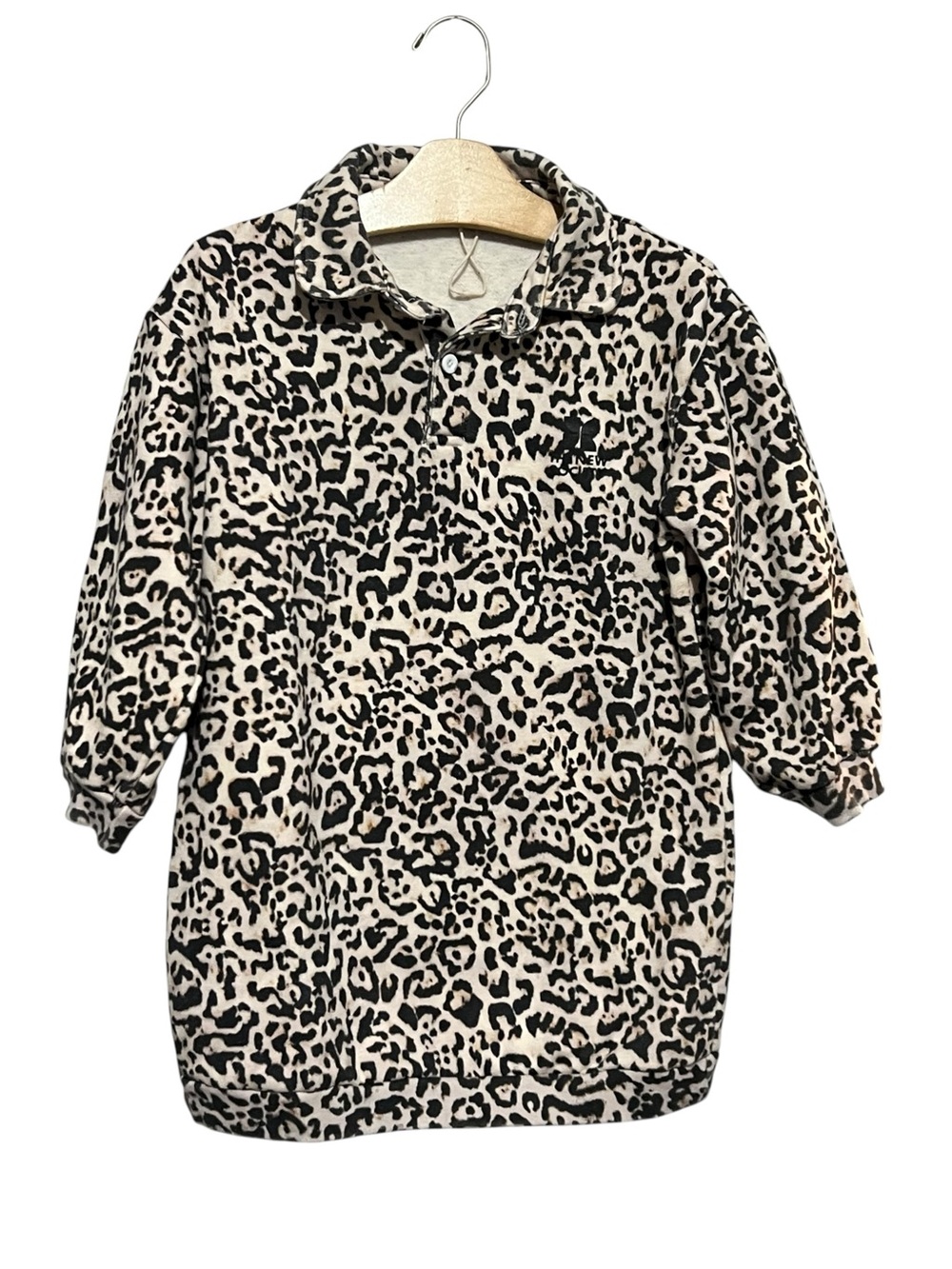 The New Society Girls Leopard Animal Print Dress Size 6
